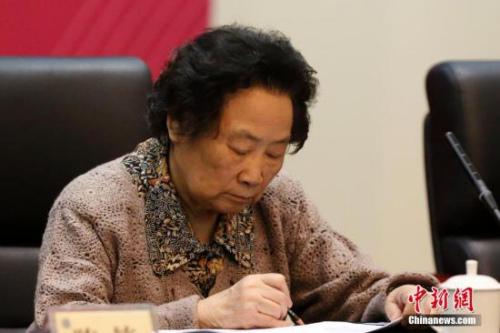 屠呦呦。中新社記者 韓海丹 攝
