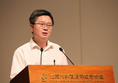 劉凱湘教授作為教師代表發言