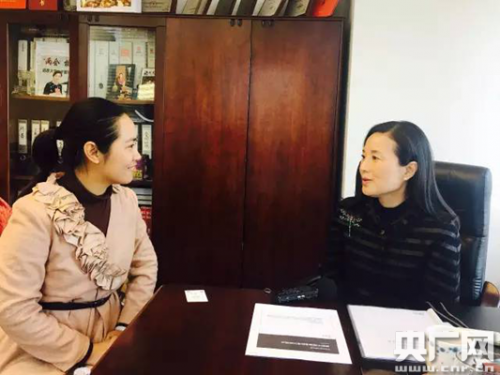 全國政協委員劉紅宇女士接受央廣記者陳菲專訪 攝影李紅穎