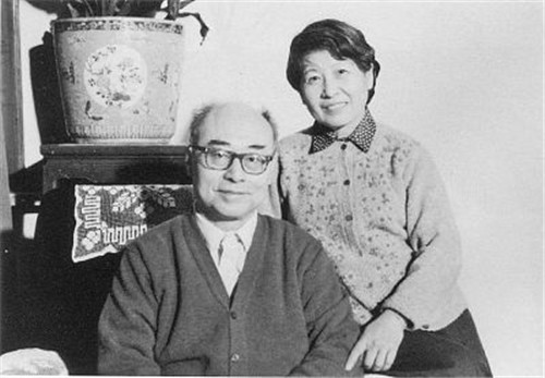 20世紀90年代初於敏與夫人孫玉芹