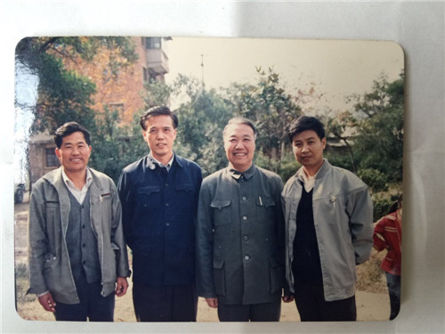 90年代丁石孫校長卸任後來訪